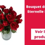 Un bouquet de roses éternelles rouges, symbole d'amour et de pardon. Combien de rose pour le pardon ?