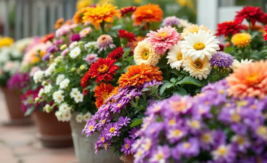 Fleurs rondes - Donnez du relief à votre jardin !